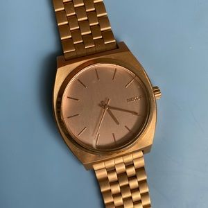 Nixon Rose Gold “The Time Teller” Watch